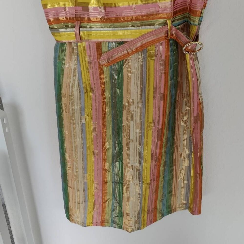 Julie Brown NYC Dress Womens Size 10 Sleeveless Mini Multicolor - Picture 3 of 9